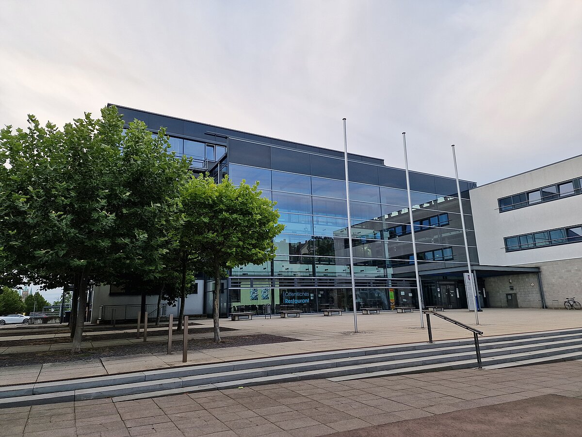 Haupteingang Justizzentrum